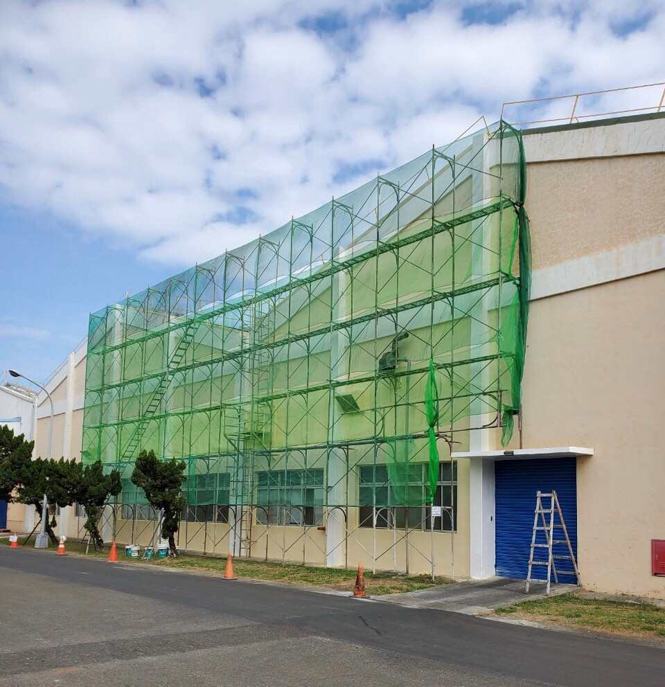 大学城外立面翻新工程