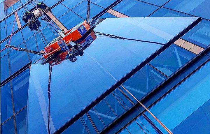 Curtain Wall Glass Replacement of the Zijing Building Facade